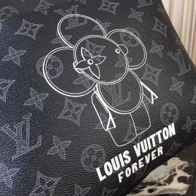 Рюкзак Louis Vuitton Monogram Eclipse Canvas Apollo Backpack M43675 "Black" фото № 5