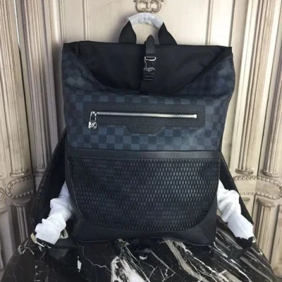 Рюкзак Louis Vuitton Damier Coastline Canvas Matchpoint Backpack N40009 "Navy Blue" фото № 10