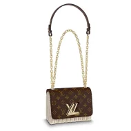Сумка Louis Vuitton Monogram Canvas Twist PM M44296 "Brown"