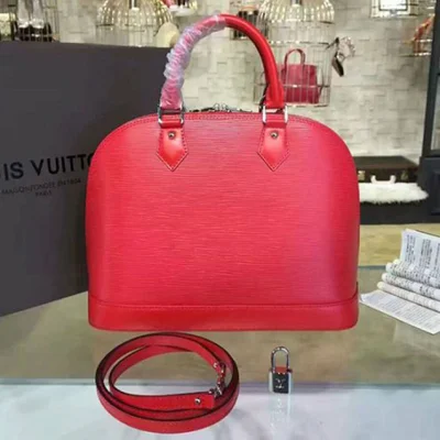 Сумка Louis Vuitton Alma PM M41154 Epi Leather "Red" фото № 4