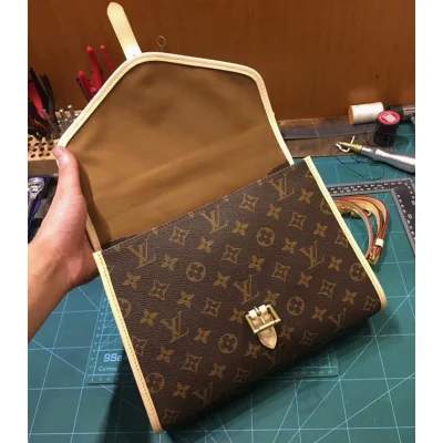 Сумка Louis Vuitton Beverly Bag M51120 Monogram Canvas "Green" фото № 8