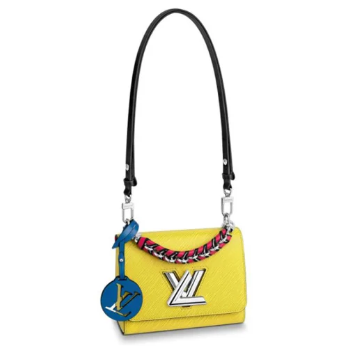 Сумка Louis Vuitton M52507 Twist PM Epi Leather Vert Acide "Yellow"