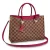 Сумка Louis Vuitton N40052 LV Riverside Damier Ebene Canvas Lie de Vin Red "Brown"