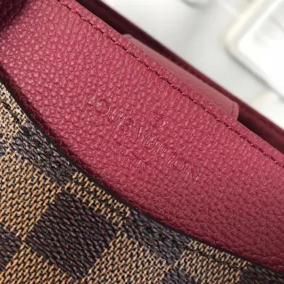 Сумка Louis Vuitton N40052 LV Riverside Damier Ebene Canvas Lie de Vin Red "Brown" фото № 7 Сумка Louis Vuitton N40052 LV Riverside Damier Ebene Canvas Lie de Vin Red "Brown" фото № 7