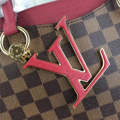 Сумка Louis Vuitton N40052 LV Riverside Damier Ebene Canvas Lie de Vin Red "Brown" фото № 6 Сумка Louis Vuitton N40052 LV Riverside Damier Ebene Canvas Lie de Vin Red "Brown" фото № 6