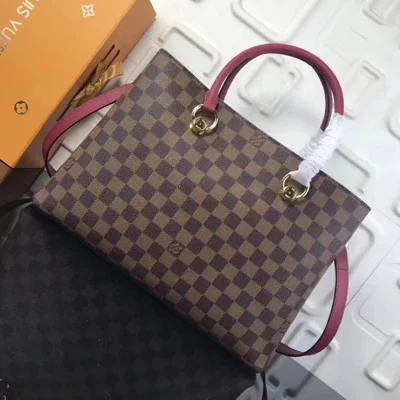 Сумка Louis Vuitton N40052 LV Riverside Damier Ebene Canvas Lie de Vin Red "Brown" фото № 4 Сумка Louis Vuitton N40052 LV Riverside Damier Ebene Canvas Lie de Vin Red "Brown" фото № 4