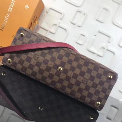 Сумка Louis Vuitton N40052 LV Riverside Damier Ebene Canvas Lie de Vin Red "Brown" фото № 5 Сумка Louis Vuitton N40052 LV Riverside Damier Ebene Canvas Lie de Vin Red "Brown" фото № 5