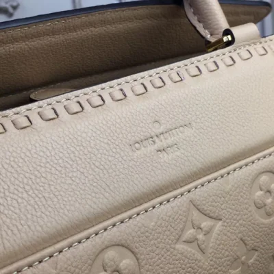 Сумка Louis Vuitton M44246 Vosges MM Monogram Empreinte Leather Papyrus "Beige" фото № 6