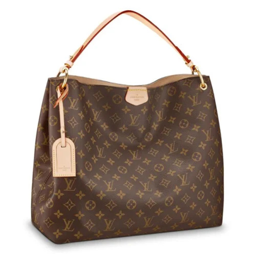 Сумка Louis Vuitton Graceful MM M43704 Monogram Canvas Beige "Brown"