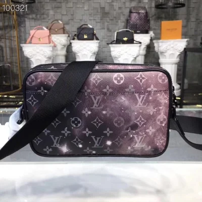 Сумка Louis Vuitton Alpha Messenger M44165 Monogram Coated Canvas "Galaxy" фото № 4