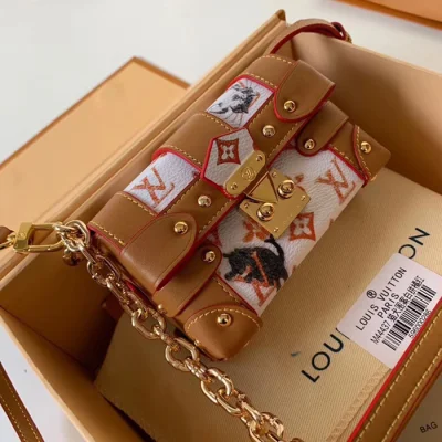 Сумка Louis Vuitton Essential Trunk M63893 Monogram Canvas "Brown" фото № 2