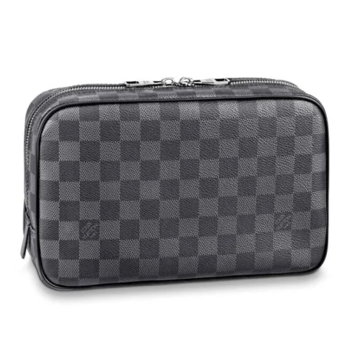 Косметичка Louis Vuitton Toilet Pouch GM N47521 Damier Graphite Canvas "Graphite"