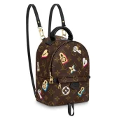Рюкзак Louis Vuitton Palm Springs Mini Backpack M44367 Monogram Canvas "Brown"