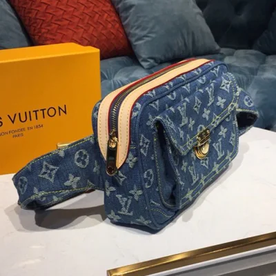 Сумка Louis Vuitton Bumbag M95347 Monogram "Denim Blue" фото № 3