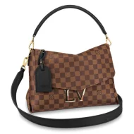 Сумка Louis Vuitton Beaubourg MM N40177 Damier Ebene Canvas Black "Brown"