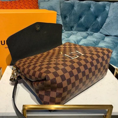 Сумка Louis Vuitton Beaubourg MM N40177 Damier Ebene Canvas Black "Brown" фото № 7 Сумка Louis Vuitton Beaubourg MM N40177 Damier Ebene Canvas Black "Brown" фото № 7