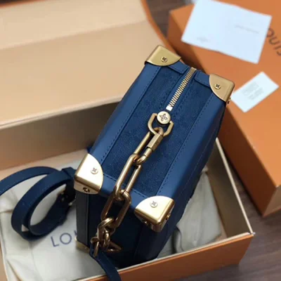 Сумка Louis Vuitton Soft Trunk M44723 Monogram Denim "Navy Blue" фото № 6