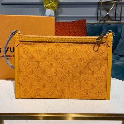 Сумка Louis Vuitton Double Flat Messenger M44640 Monogram Canvas "White" фото № 4