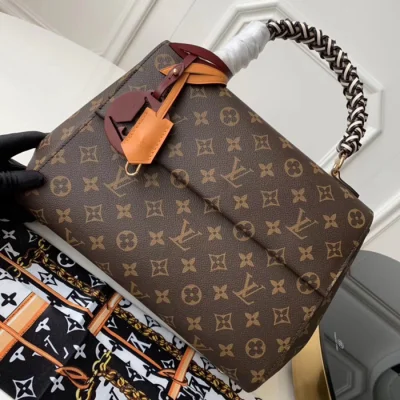 Сумка Louis Vuitton Cluny MM M44669 Monogram Canvas "Brown" фото № 2