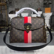 Сумка Louis Vuitton Georges MM Bag Monogram Canvas Fall Winter 2018 Collection M43778 Coquelicot Peche "Brown"