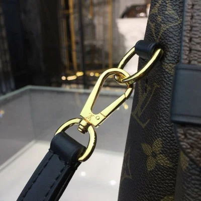 Сумка Louis Vuitton Georges MM Bag Monogram Canvas Fall Winter 2018 Collection M43778 Coquelicot Peche "Brown" фото № 6