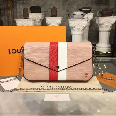 Клатч Louis Vuitton Pochette Felicie Chain Pouch M62982 Epi leather 2018 "Pink" фото № 2 Клатч Louis Vuitton Pochette Felicie Chain Pouch M62982 Epi leather 2018 "Pink" фото № 2