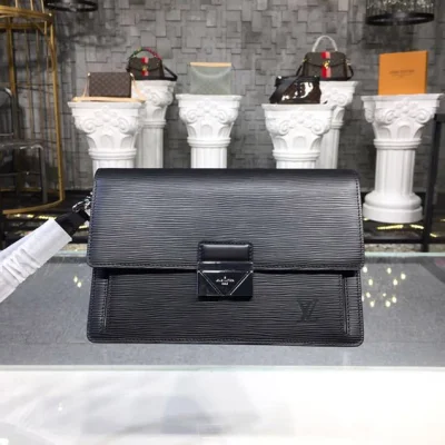 Клатч Louis Vuitton Thame Mens Clutch Epi Canvas Fall Winter 2018 Collection M42742 "Black" фото № 2