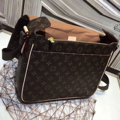 Сумка Louis Vuitton M40523 Valmy MM Messenger Bag Monogram Canvas "Brown" фото № 5