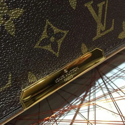 Сумка Louis Vuitton M40523 Valmy MM Messenger Bag Monogram Canvas "Brown" фото № 8