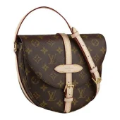 Сумка Louis Vuitton M40647 Chantilly GM Crossbody Bag Monogram Canvas "Brown"