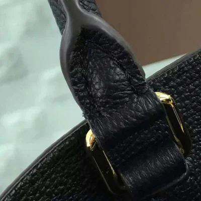 Сумка Louis Vuitton M41053 Montaigne BB Tote Bag Monogram Empreinte Leather "Black" фото № 6