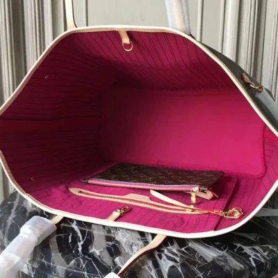 Сумка Louis Vuitton M41180 Neverfull GM Shoulder Bag Monogram Canvas "Brown" фото № 8