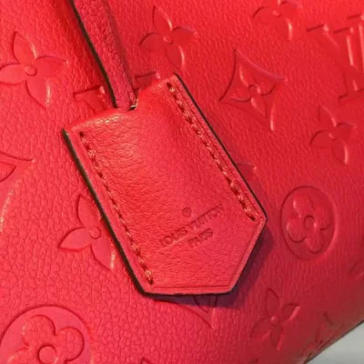 Сумка Louis Vuitton M41194 Montaigne MM Tote Bag Monogram Empreinte Leather "Red" фото № 5 Сумка Louis Vuitton M41194 Montaigne MM Tote Bag Monogram Empreinte Leather "Red" фото № 5