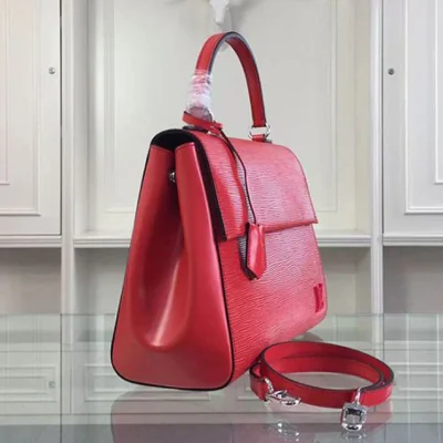 Сумка Louis Vuitton M41337 Cluny BB Tote Bag Epi Leather "Red" фото № 3