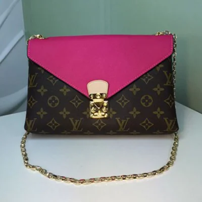 Сумка Louis Vuitton M41468 Pallas Chain Shoulder Bag Monogram Canvas "Brown" фото № 2