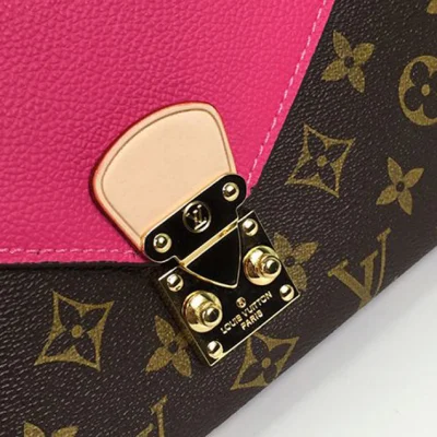 Сумка Louis Vuitton M41468 Pallas Chain Shoulder Bag Monogram Canvas "Brown" фото № 8