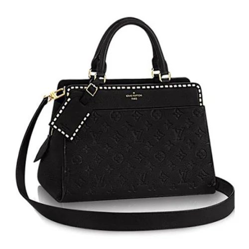 Сумка Louis Vuitton M41491 Vosges MM Tote Bag Monogram Empreinte Leather "Black"