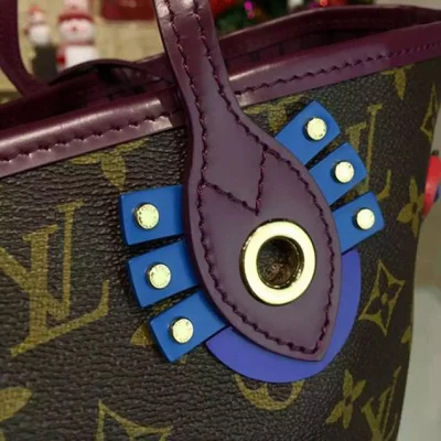 Сумка Louis Vuitton M41664 Neverfull MM Totem Shoulder Bag Monogram Canvas "Brown" фото № 5