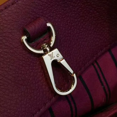 Сумка Louis Vuitton M43258 Montaigne MM Tote Bag Monogram Empreinte Leather "Purple" фото № 10