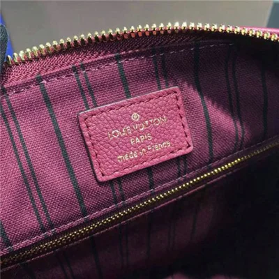 Сумка Louis Vuitton M43262 Speedy Bandouliere 25 Tote Bag Monogram Empreinte Leather "Purple" фото № 9