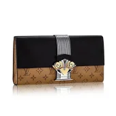 Сумка Louis Vuitton M44101 Column Clutch Monogram Canvas "Brown"