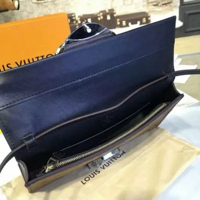 Сумка Louis Vuitton M44101 Column Clutch Monogram Canvas "Brown" фото № 9