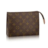Косметичка Louis Vuitton M47544 Toiletry Pouch 19 Monogram Canvas "Brown"