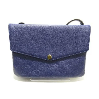 Сумка Louis Vuitton M50262 Twice Crossbody Bag Monogram Empreinte Leather "Navy Blue" фото № 2