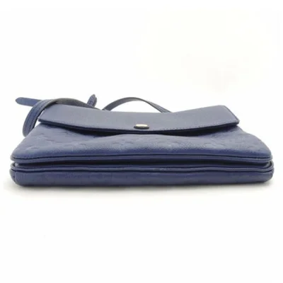 Сумка Louis Vuitton M50262 Twice Crossbody Bag Monogram Empreinte Leather "Navy Blue" фото № 6