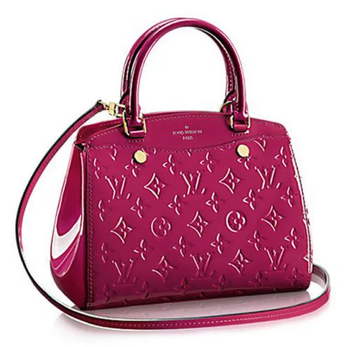 Сумка Louis Vuitton M50810 Brea PM Tote Bag Monogram Vernis "Pink"