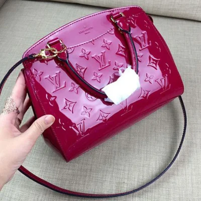 Сумка Louis Vuitton M50810 Brea PM Tote Bag Monogram Vernis "Pink" фото № 2