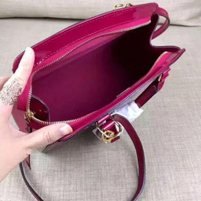 Сумка Louis Vuitton M50810 Brea PM Tote Bag Monogram Vernis "Pink" фото № 8