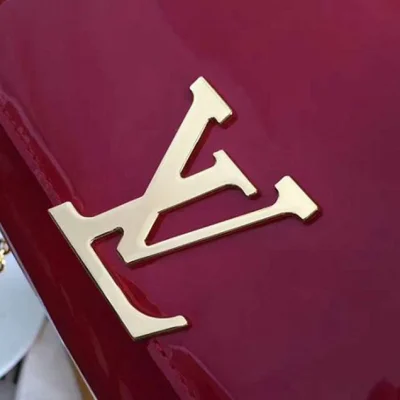 Сумка Louis Vuitton M51602 Louise Chain PM Crossbody Bag Monogram Vernis "Red" фото № 6