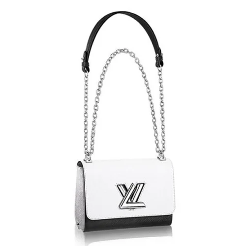 Сумка Louis Vuitton M53011 Twist MM Shoulder Bag Epi Leather "White"